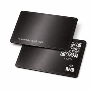 Metallic Black Business Card