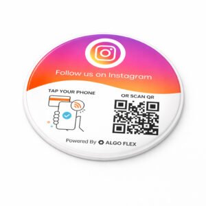 Instagram Circle Table Sticker