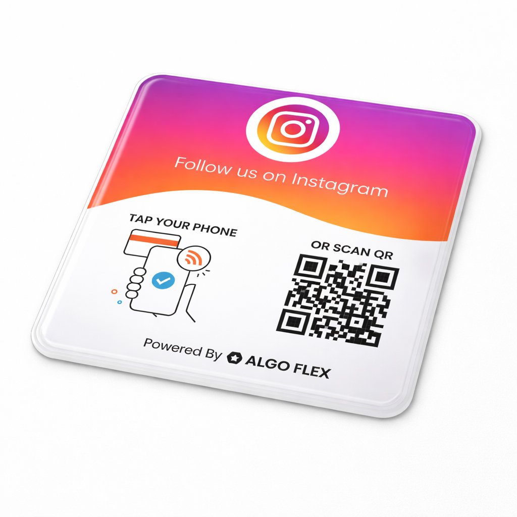 Instagram Square Table Sticker