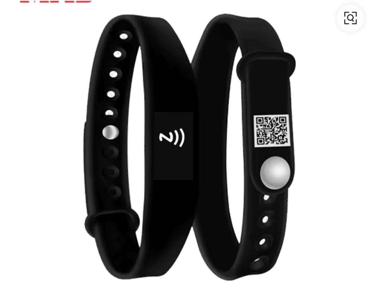 Black Wrist Band Business Card ‌‌