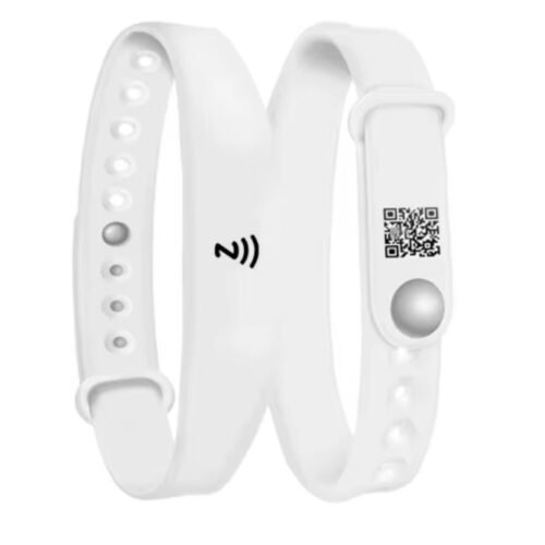 White Wrist Band Business Card