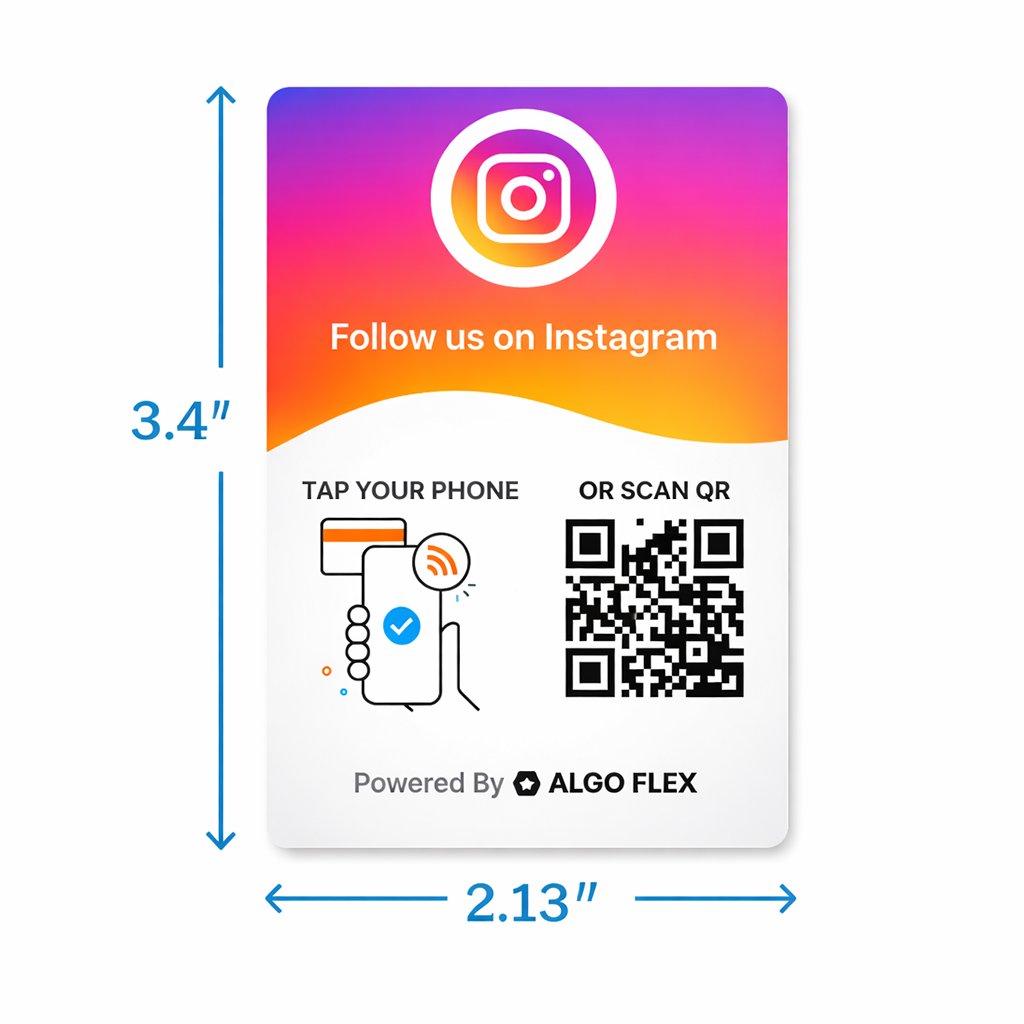 Instagram Tap Card