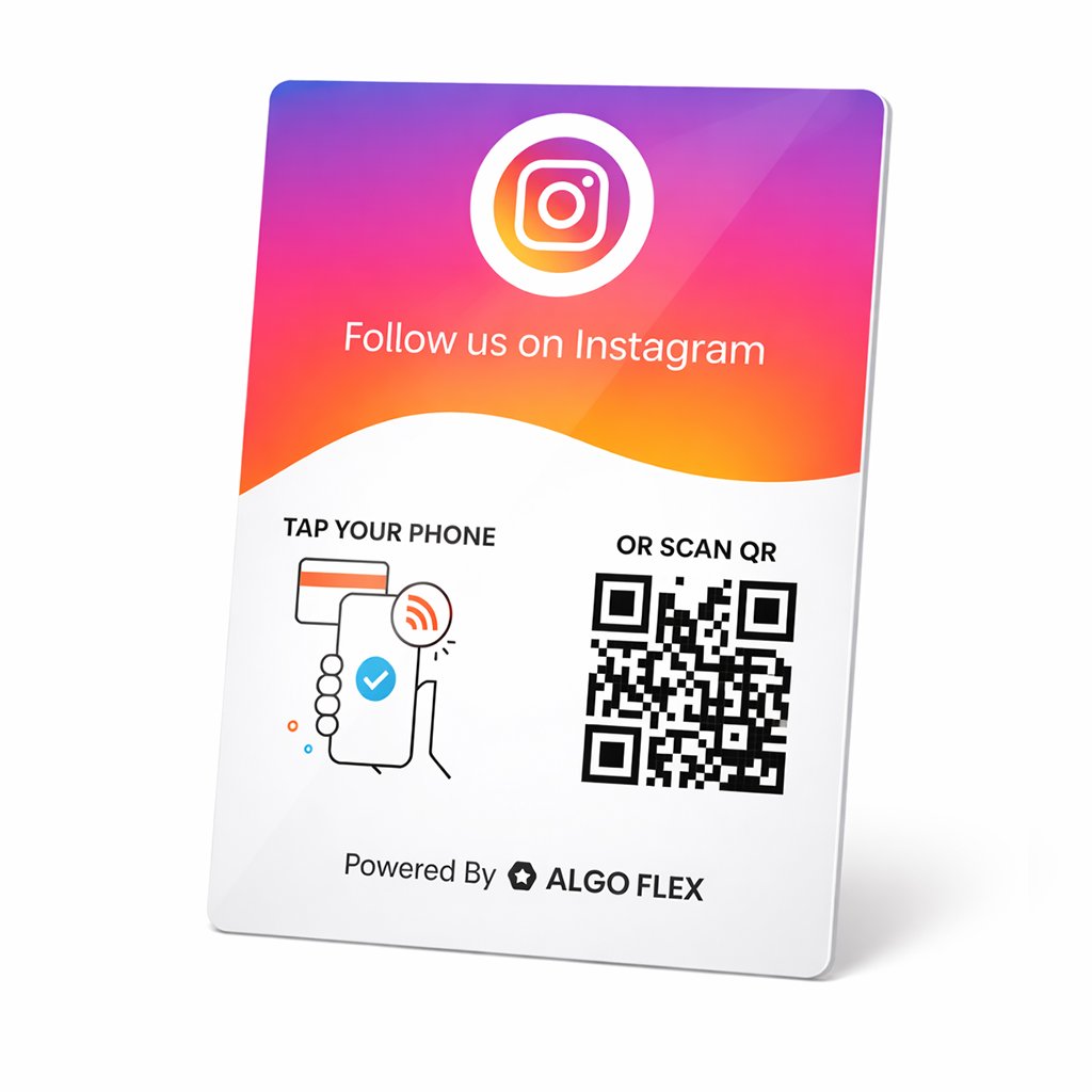 Instagram Stand Plate large size