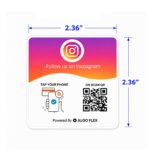 Instagram Square Table Sticker