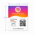 Instagram Stand Plate large size