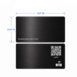 Metallic Black Business Card