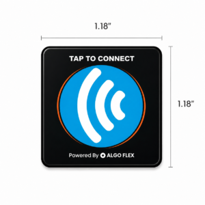 Business card Square Phone Tag